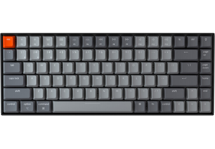Клавіатура Keychron K2 84 Key Gateron G PRO RGB WL UA Black (K2B2_KEYCHRON)