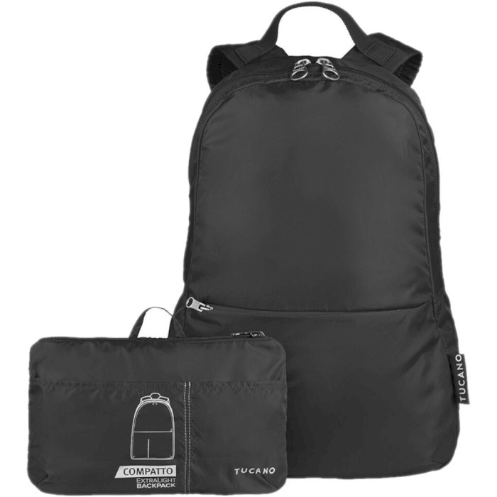 Рюкзак и сумка TUCANO Compatto Eco XL Black (BPCOBK-ECO-BK)