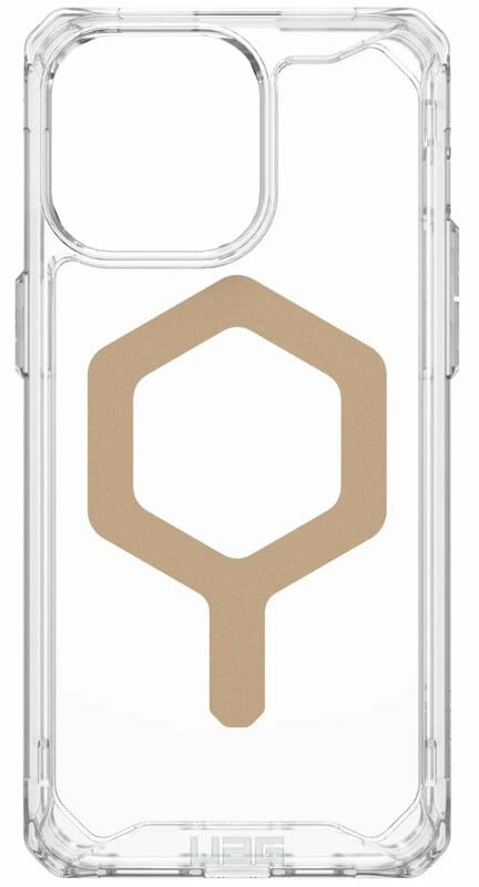 Чехол-накладка UAG Plyo Case with MagSafe for iPhone 15 Pro Max Ice/Rose Gold (114305114348)