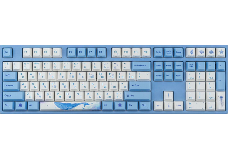 Клавиатура Varmilo VEM108 Sea Melody EC V2 Daisy Multicolor (A36A038A8A3A06A033)