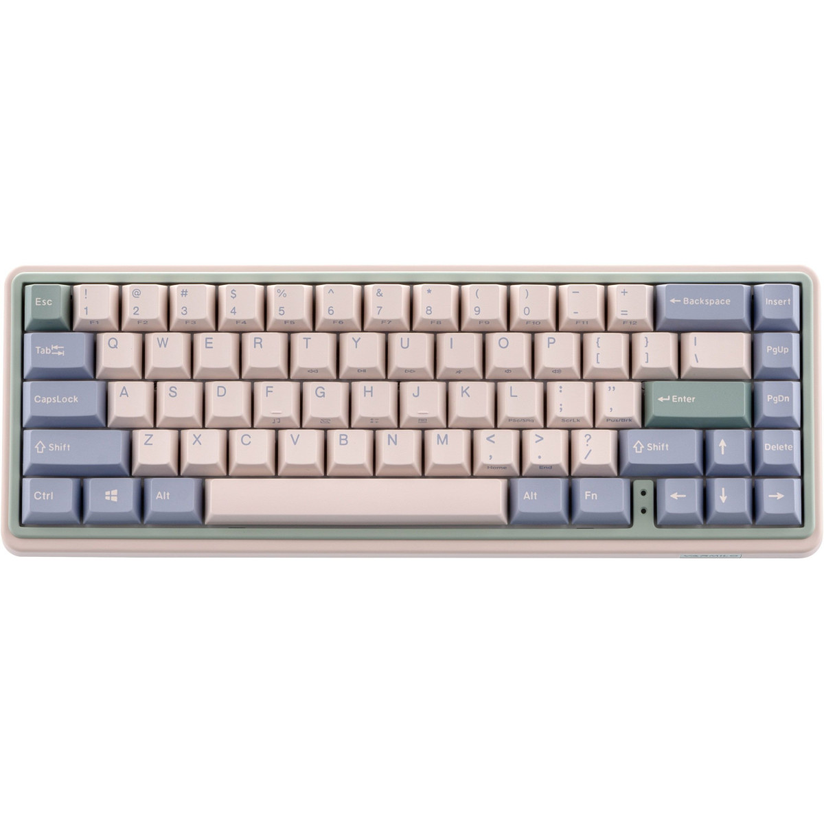 Клавіатура Varmilo Minilo VXT67 HOT-SWAP Eucalyptus Gateron G Pro 2.0 White EN (A42A046E4A5A01A039)