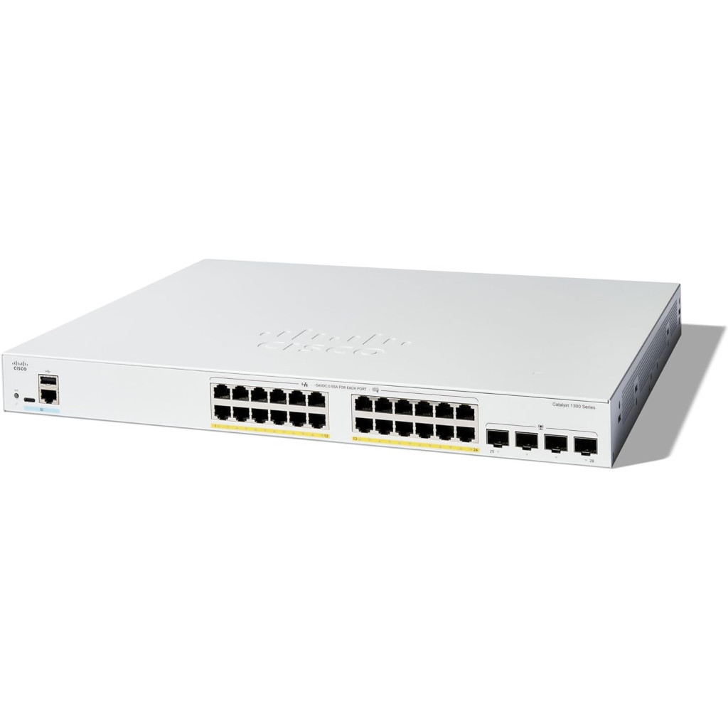 Комутатор Cisco C1300-24FP-4G