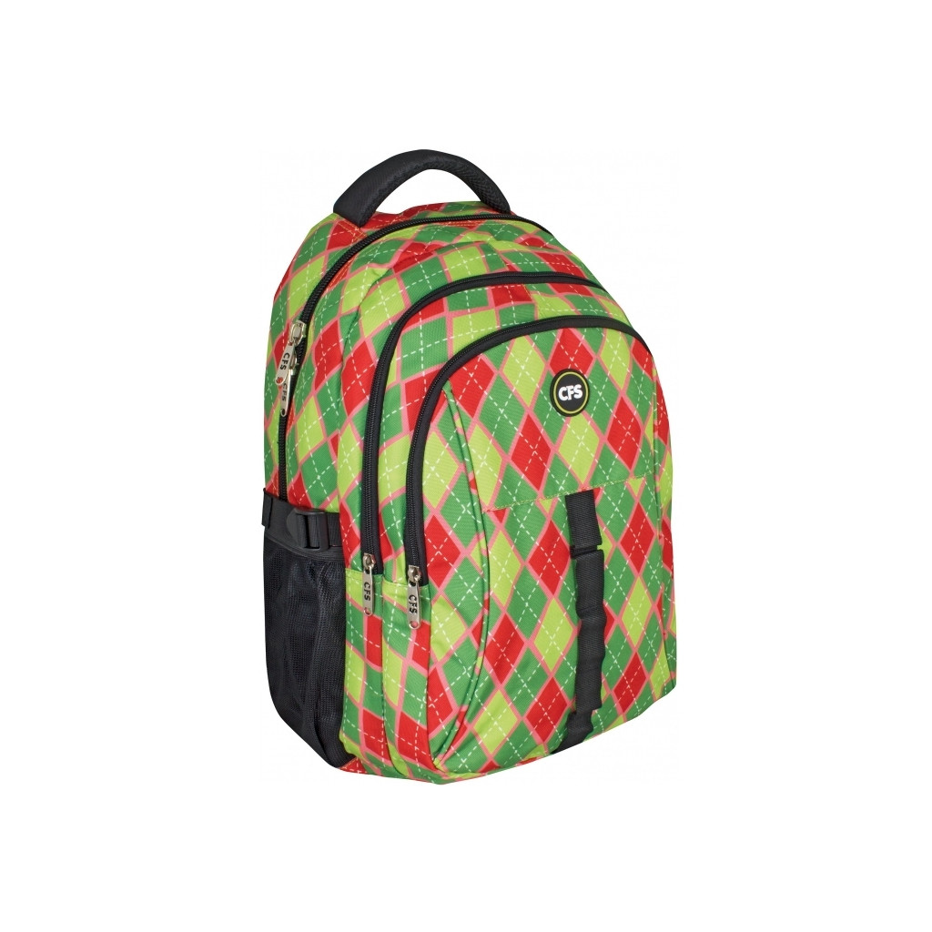 Рюкзак и сумка Cool For School 42x28x18cm 21L Green-red (CF86305)