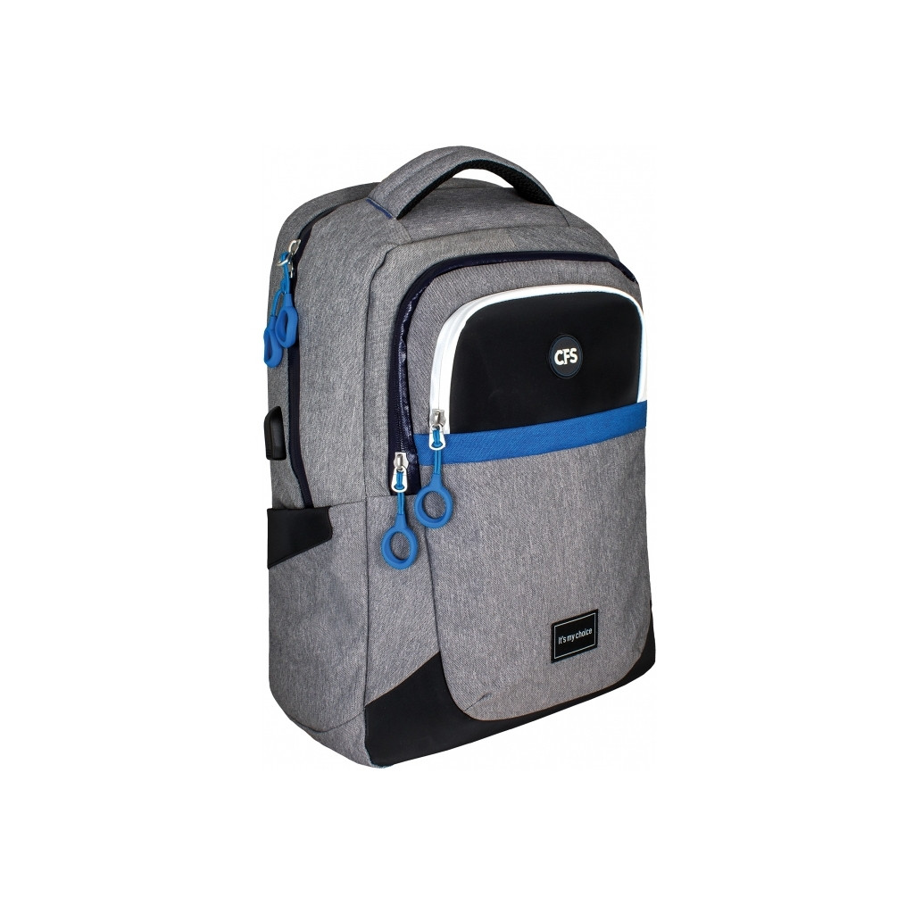 Рюкзак и сумка Cool For School 46х30х16cm 22L Gray (CF86217)