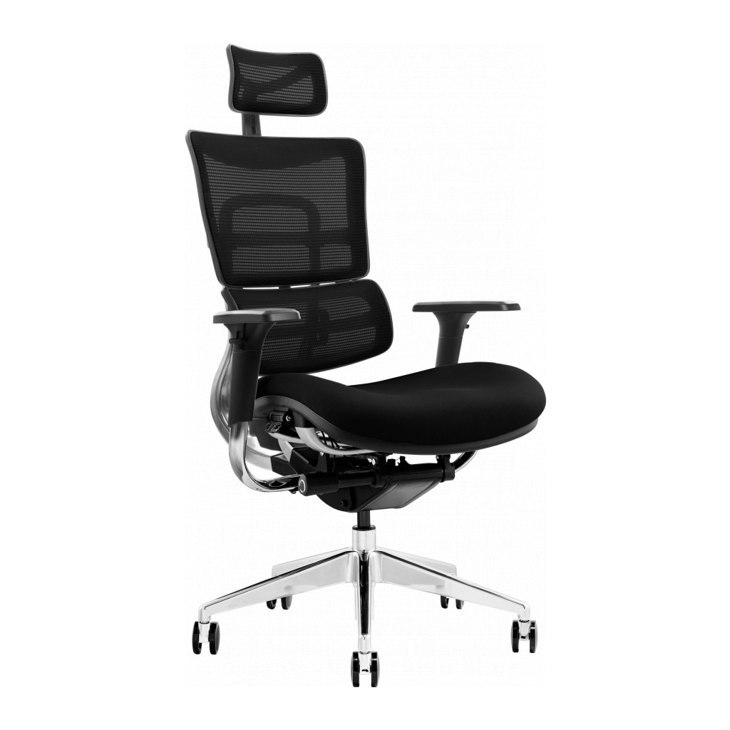 Офисное кресло GT Racer X-802 Black (X-802 Black (W-21 B-41)