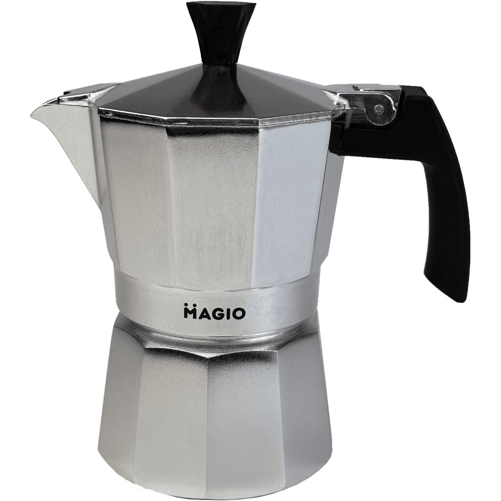 Кофеварка Magio Серебристая 150 ml (MG-1001)