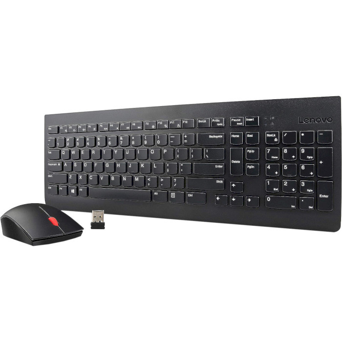 Комплект (клавиатура и мышь) Lenovo 510 Wireless Combo Keyboard & Mouse Black UKR (GX31D64836)