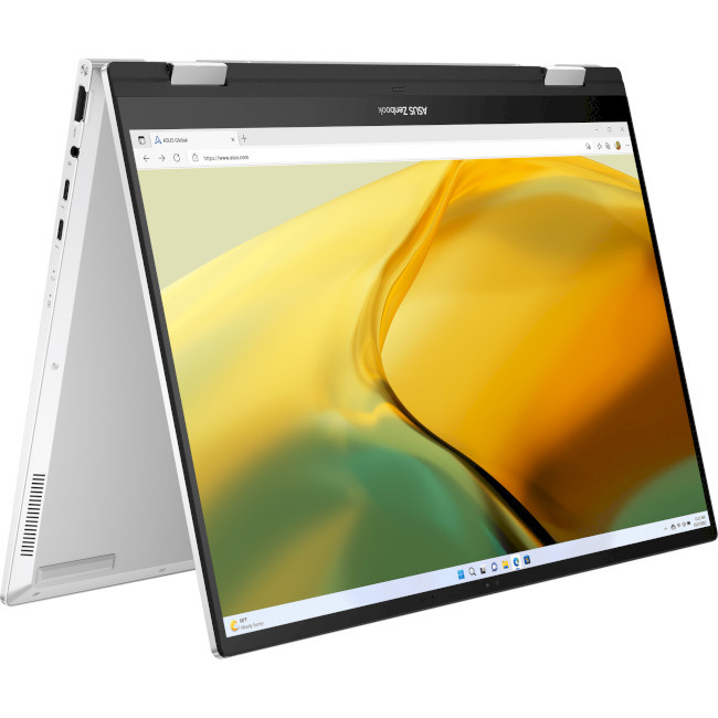 Ноутбук Asus Zenbook 14 Flip OLED UP3404VA-KN060W 16/1TB Foggy Silver (90NB10E3-M005L0)