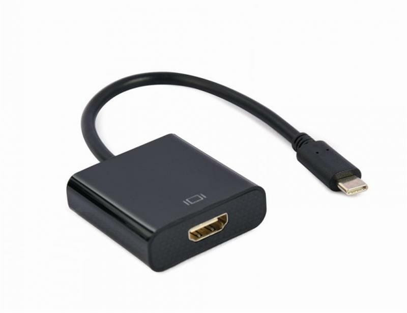 USB Хаб Cablexpert USB Type-C - HDMI (M/F) Black (A-CM-HDMIF-03)