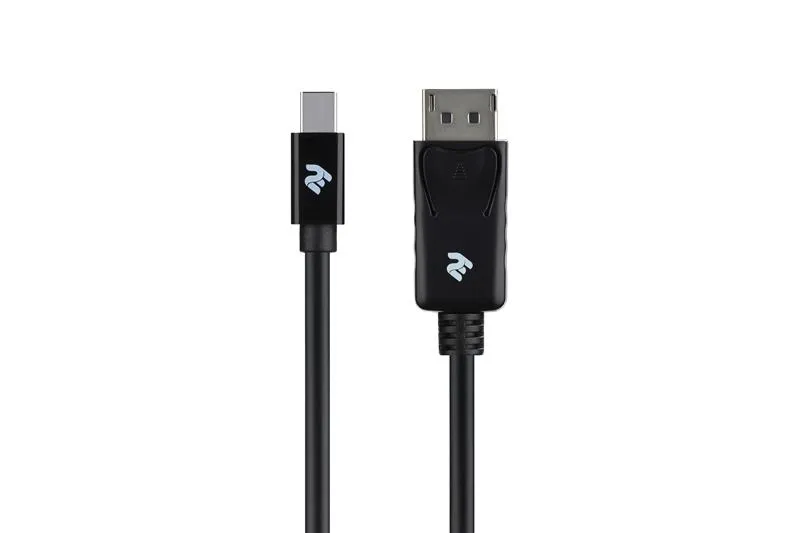 Кабель 2E mini DisplayPort - DisplayPort (M/M), 2 m, Black (2E-W1704)