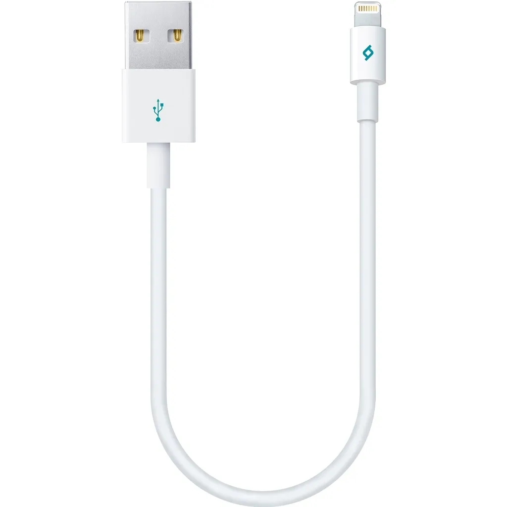 Кабель USB Ttec (2DK7512B) USB - Lightning, Mini Cable, 0.3m, White