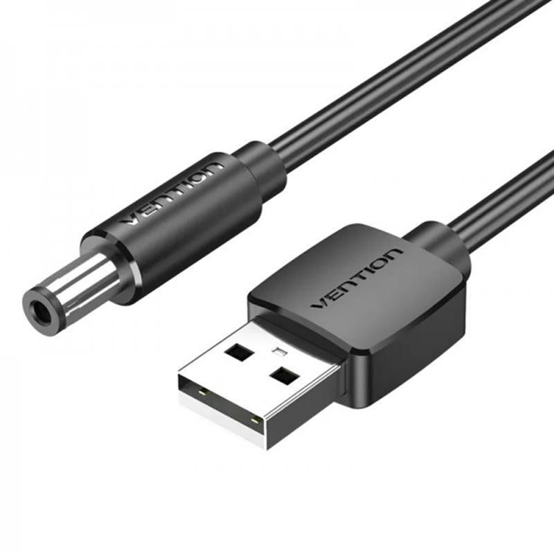 Кабель USB Vention USB - DC (M/M) 0.5m Black (CEYBD)