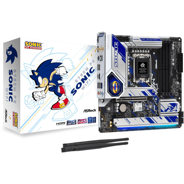 Материнская плата ASRock B760M PG Sonic WiFi Socket 1700