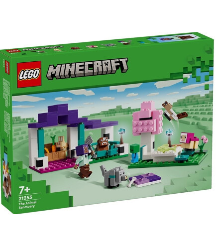 Конструктор LEGO Minecraft Притулок для тварин (21253)