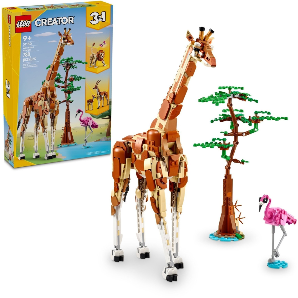 Конструктор LEGO Creator Дикі тварини сафарі (31150)