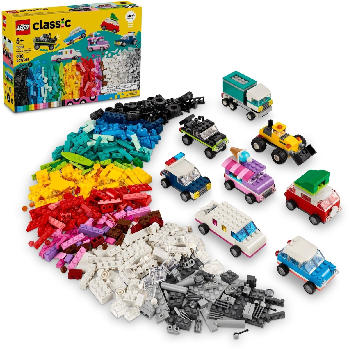 Конструктор LEGO Classic Творчі транспортні засоби (11036)