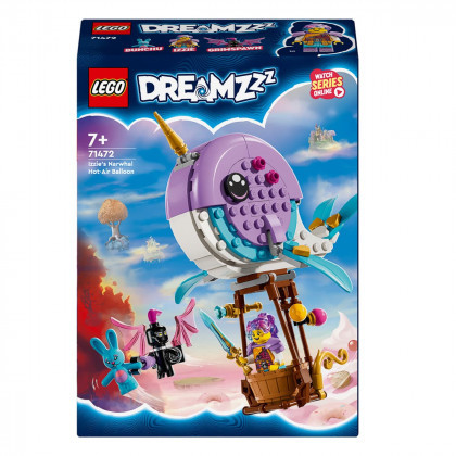 Конструктор LEGO DREAMZzz Повітряна куля Іззі «Нарвал» (71472)