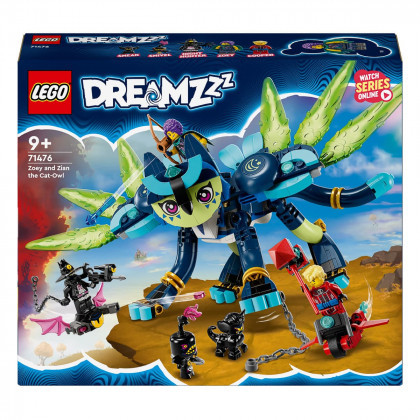 Конструктор LEGO DREAMZZZ Зоуі й котосова Зіан (71476)