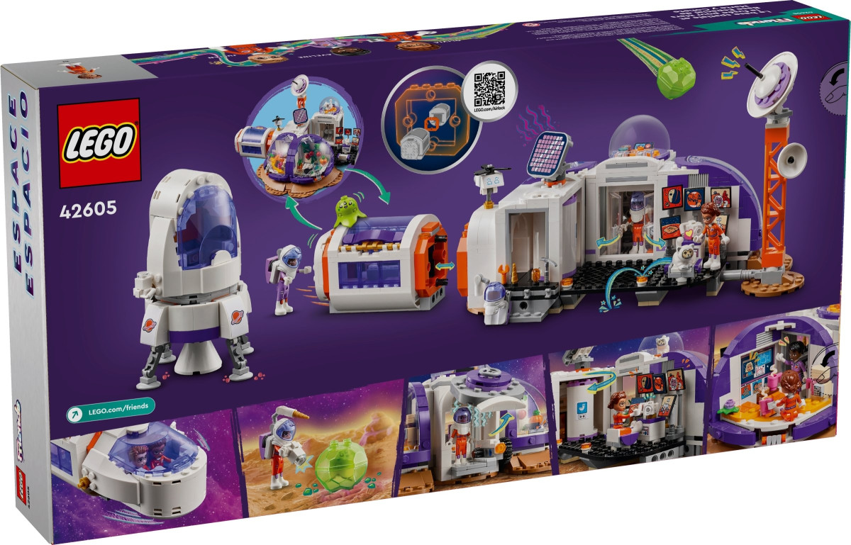 Конструктор LEGO Friends Космическая база на Марсе и ракета (42605)