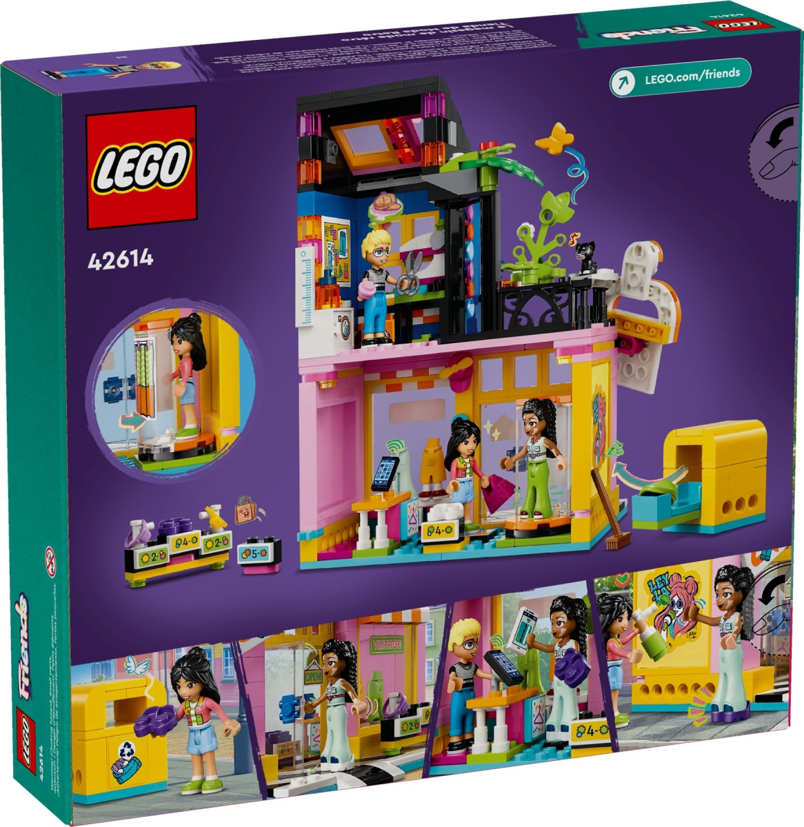 Конструктор LEGO Friends Крамниця вінтажного одягу (42614)