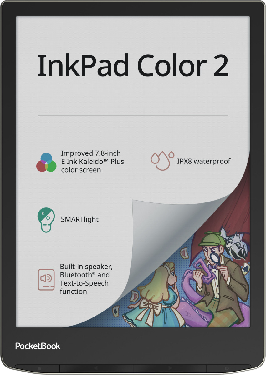 Електронна книга  PocketBook 743C InkPad Color 3 Stormy Sea (PB743K3-1-CIS)