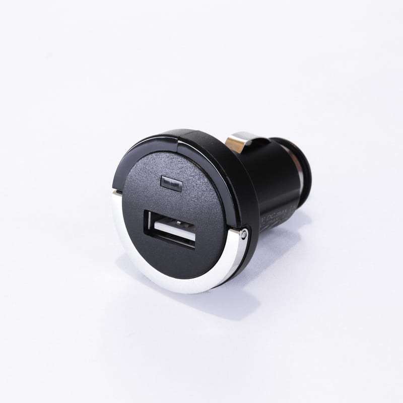 Зарядний пристрій Автомобильное зарядное устройство Strax bulk Car Charger 2.4A Single USB-A Black (4029948595757)
