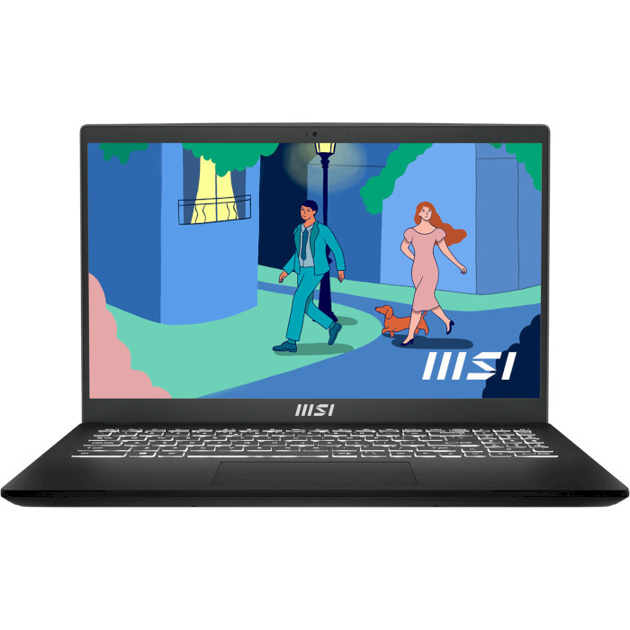 Ноутбук MSI Modern 15 B12MO (B12MO-801XUA) Black