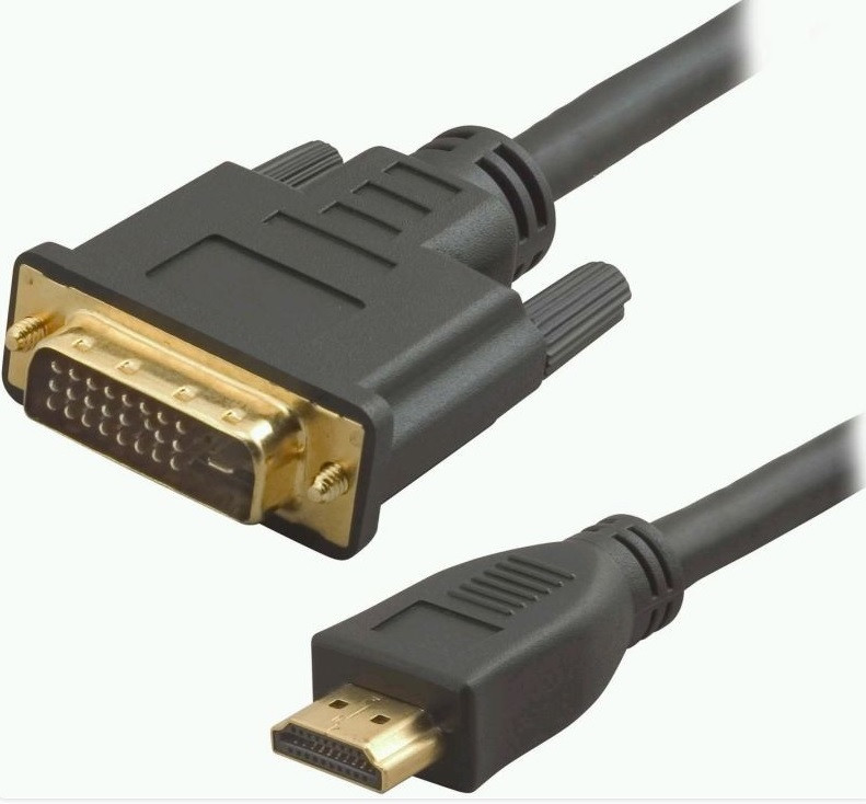 Кабель HDMI M - DVI 24M 5m