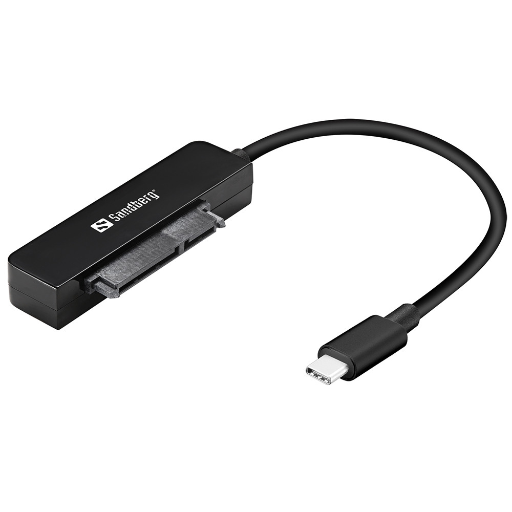 Адаптер і перехідник Sandberg USB-C to SATA USB 3.1 Gen.2 (136-37)
