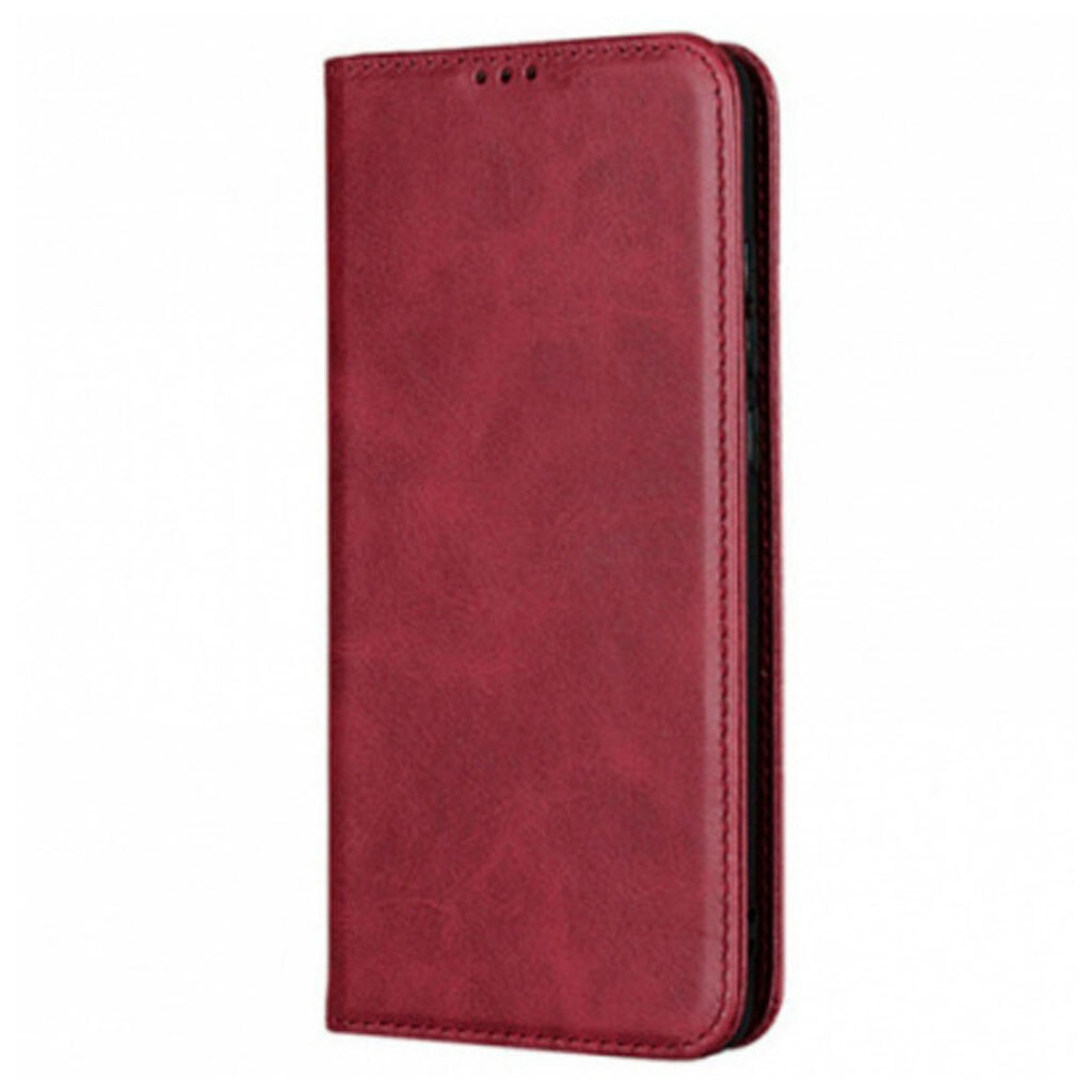 Чохол-книжка Leather Fold for Realme C55 Wine Red