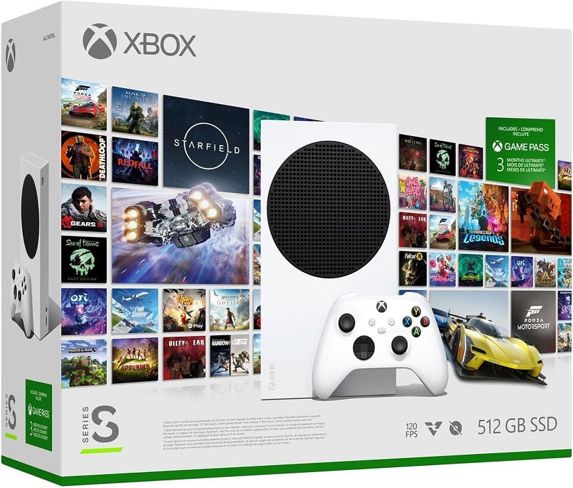 Игровая приставка Microsoft Xbox Series S 512GB Starter Bundle