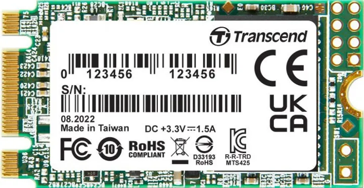 SSD накопичувач Transcend SSD M.2 2242 1TB (TS1TMTS425S)