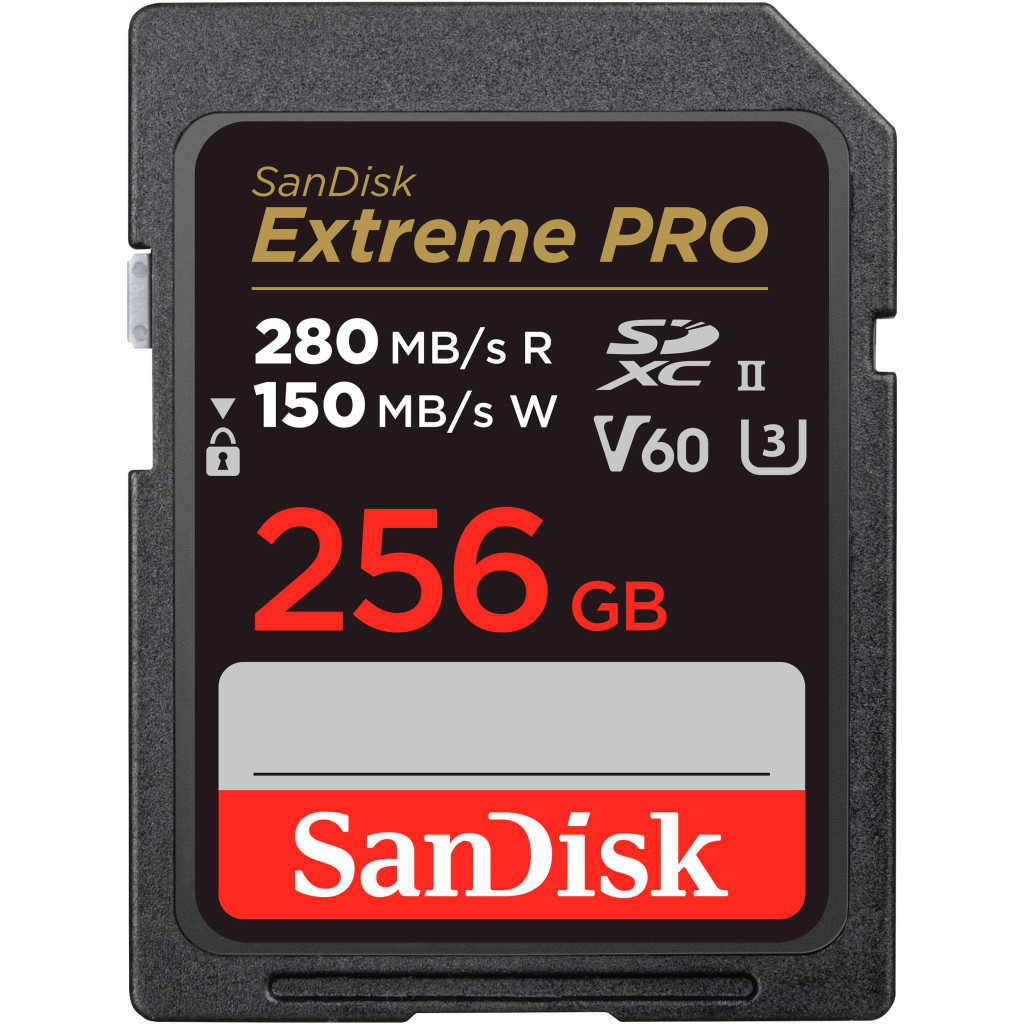 Карта пам'яті  SanDisk 256GB SDXC class 10 UHS-I Extreme Pro (SDSDXEP-256G-GN4IN)