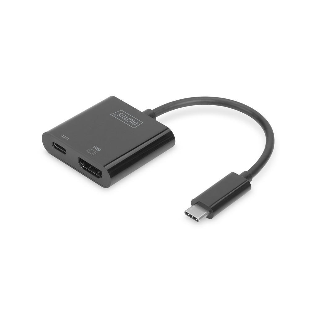 USB Хаб Digitus USB-C to HDMI/USB-C UHD 4K (DA-70856)