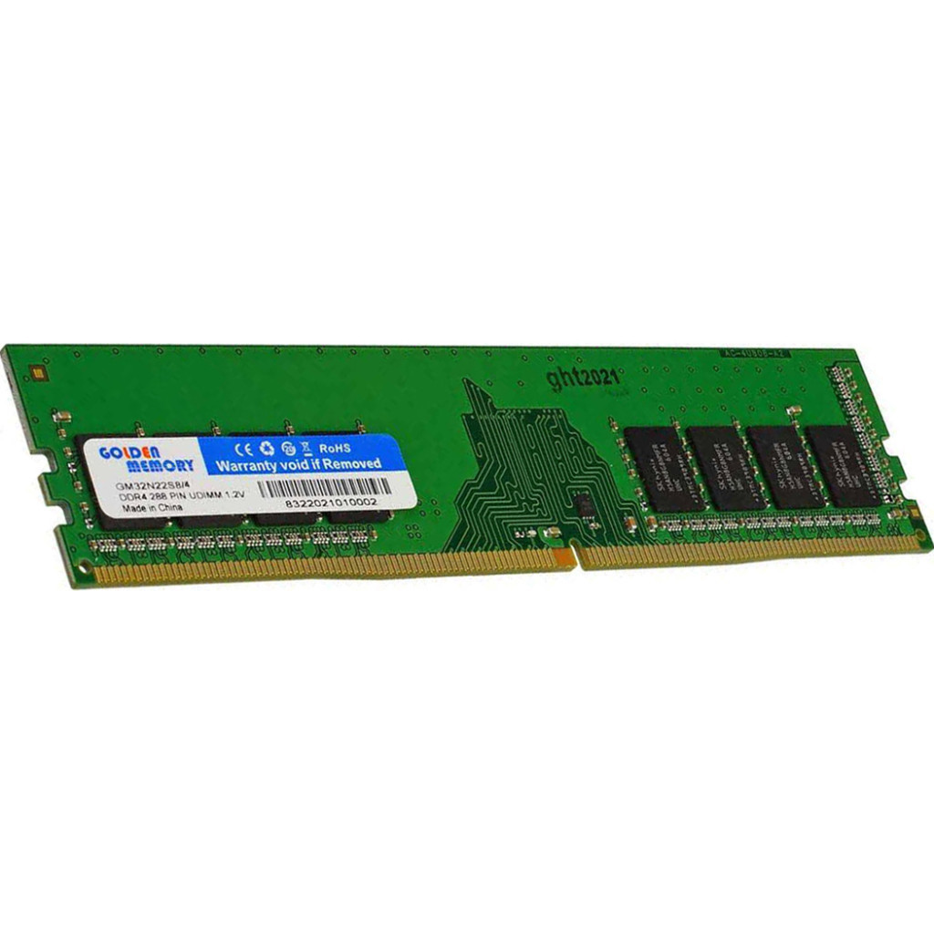 Оперативна пам'ять Golden Memory DDR4 4GB 3200 MHz (GM32N22S8/4)