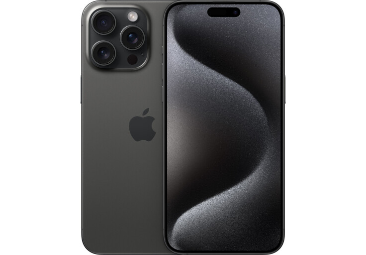 Смартфон Apple iPhone 15 Pro 256GB Black Titanium (MTV13) UA