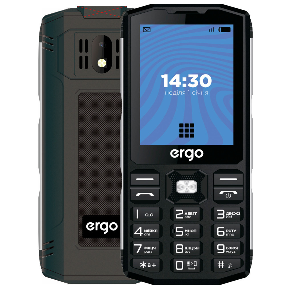 Мобільний телефон Ergo E282 Black