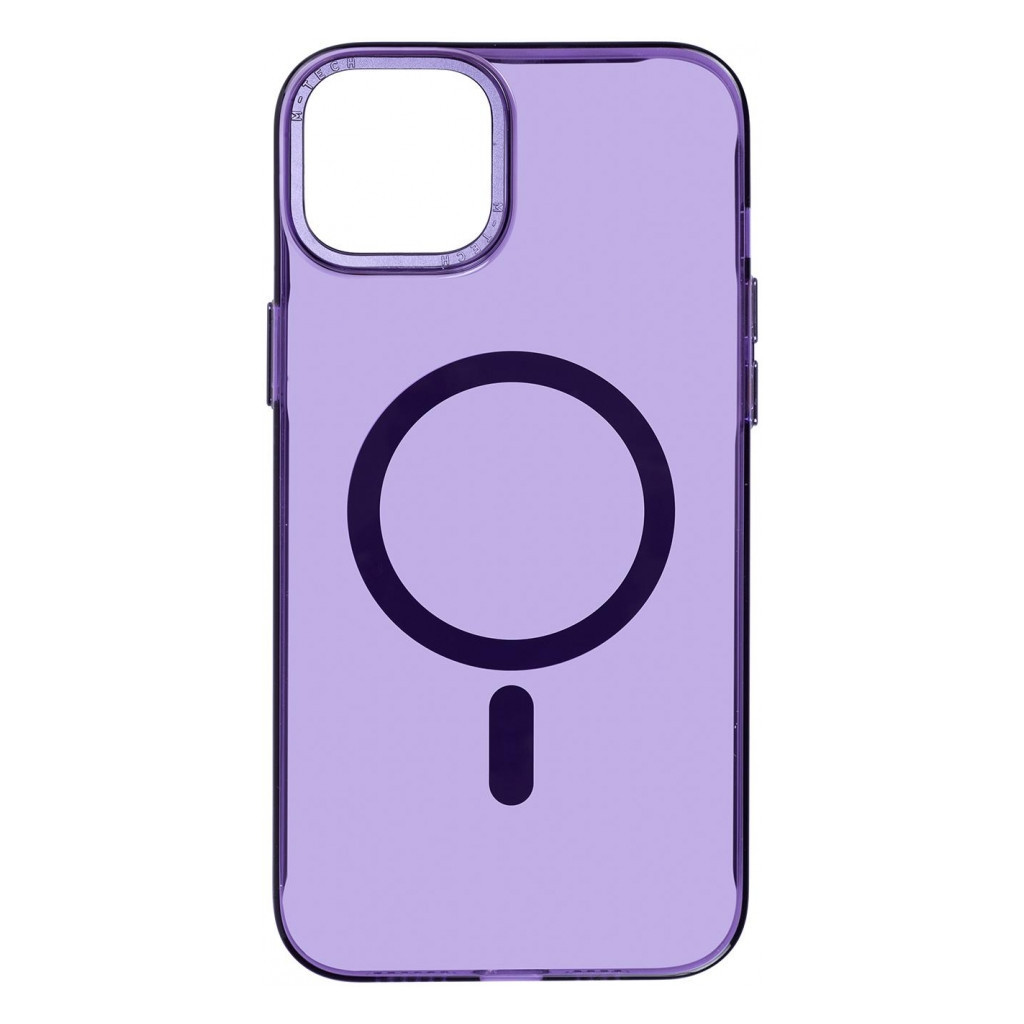 Панель Armorstandart Y23 MagSafe Apple iPhone 15 Plus Transparent Purple (ARM68337)