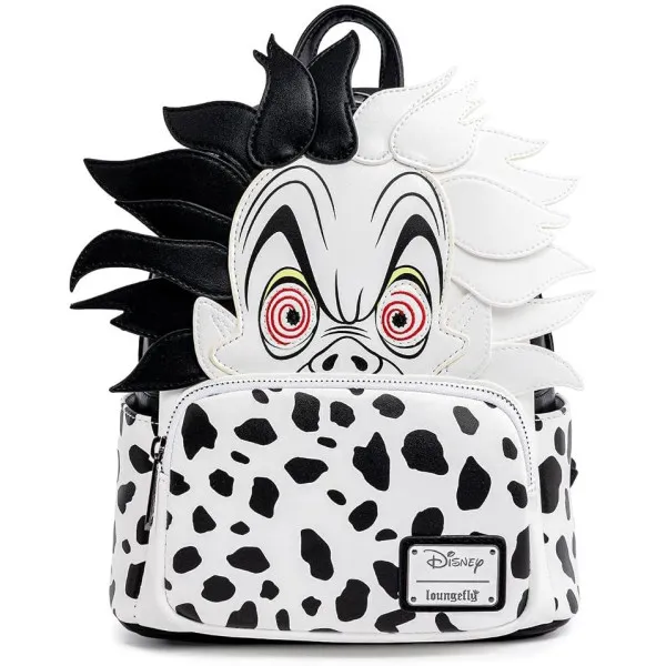 Рюкзак и сумка Loungefly Disney - Villains Cruella De Vil Spots Cosplay Mini Backpack (WDBK1534)