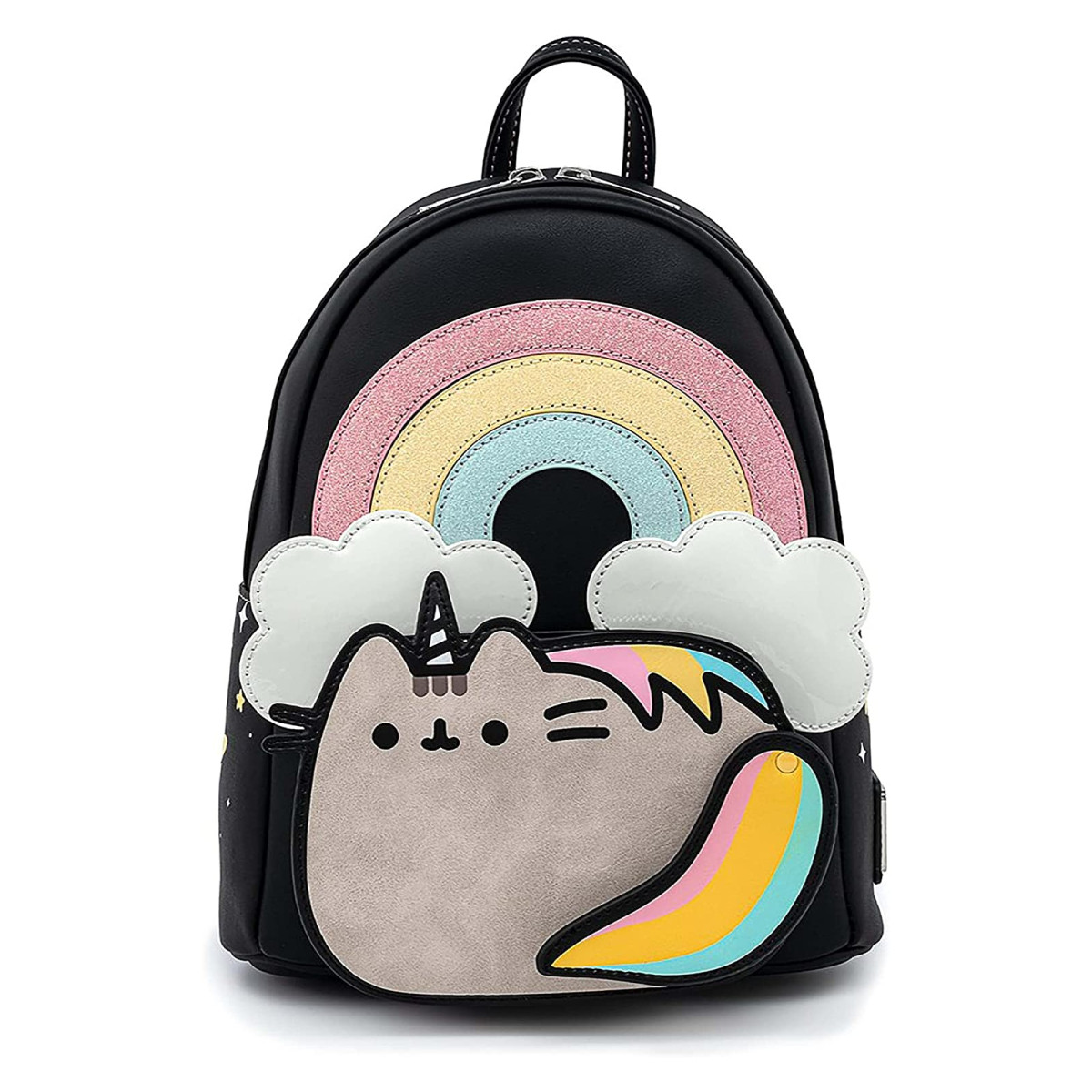 Рюкзак и сумка Loungefly Pusheen - Rainbow Unicorn Mini Backpack (PUBK0005)