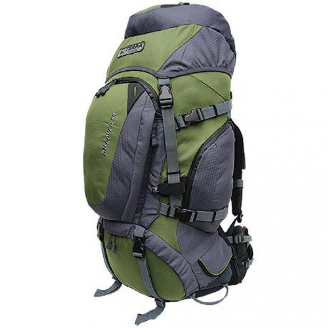 Рюкзак и сумка Terra Incognita Discover 100 green / gray (4823081500612)