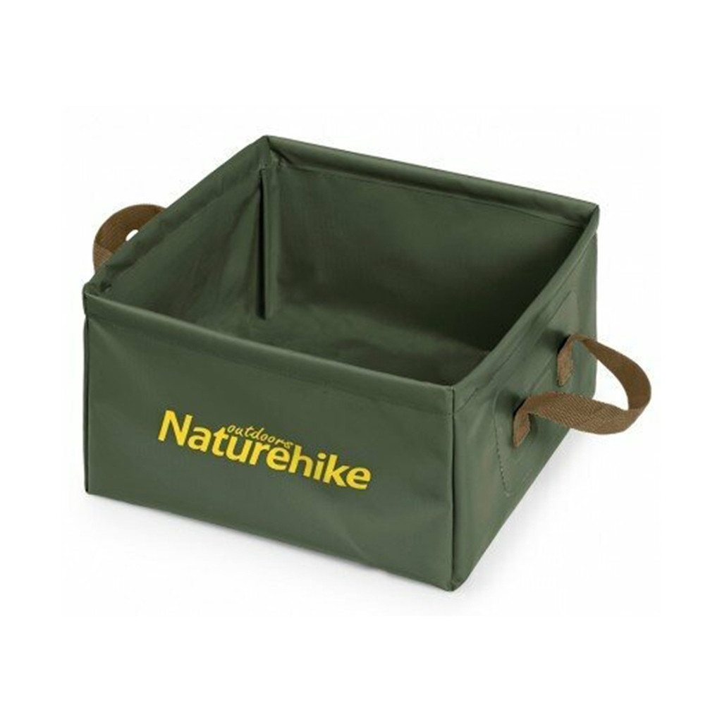 Посуд для відпочинку та туризму Naturehike Square bucket 13L Army Green NH19SJ007 (6927595739068)