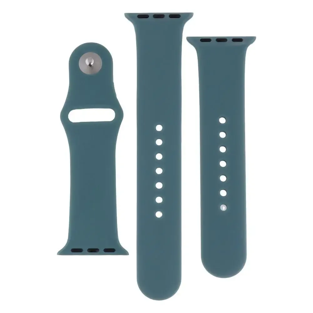 Ремінець Apple Watch Band Silicone Two-Piece 38/40/41 mm (55 Pine Green)