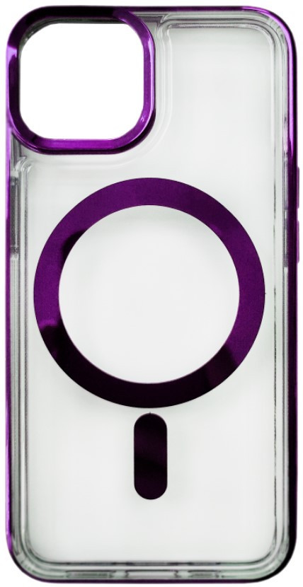 Чехол-накладка Case Color+MagSafe for Apple iPhone 12 Pro Max Violet