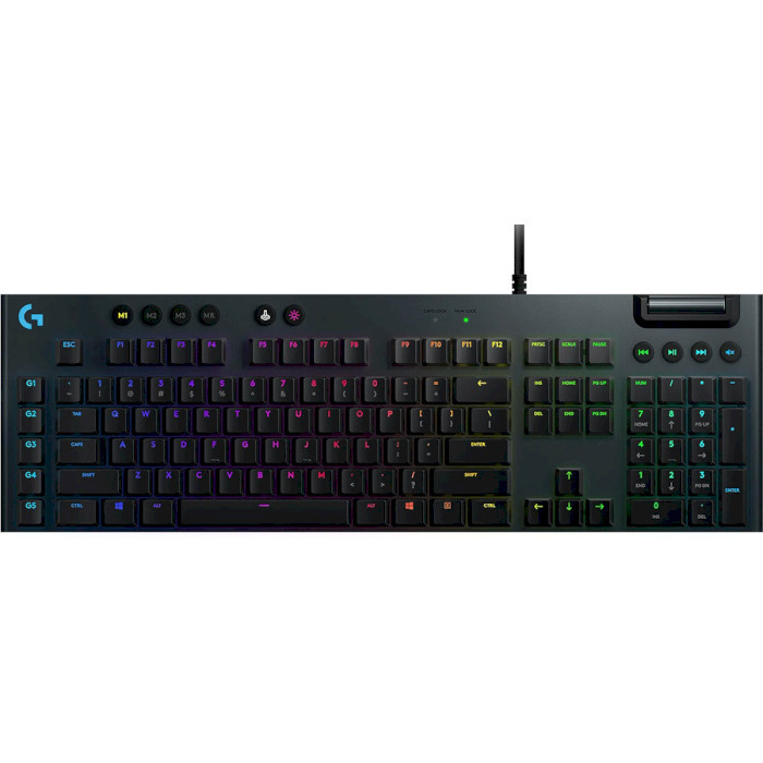 Клавіатура Logitech G815 Lightspeed RGB Mechanical GL Clicky (920-009095)