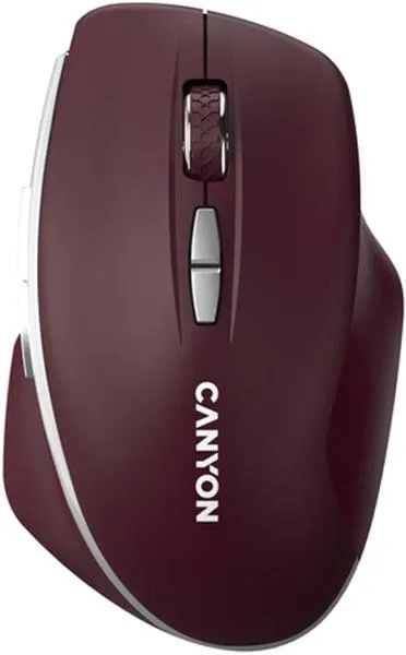 Мышка Canyon MW-21 Wireless Burgundy (CNS-CMSW21BR)