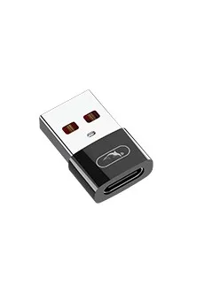 Адаптер і перехідник SkyDolphin OT08 Mini USB Type-C - USB (F/M) Black (ADPT-00031)
