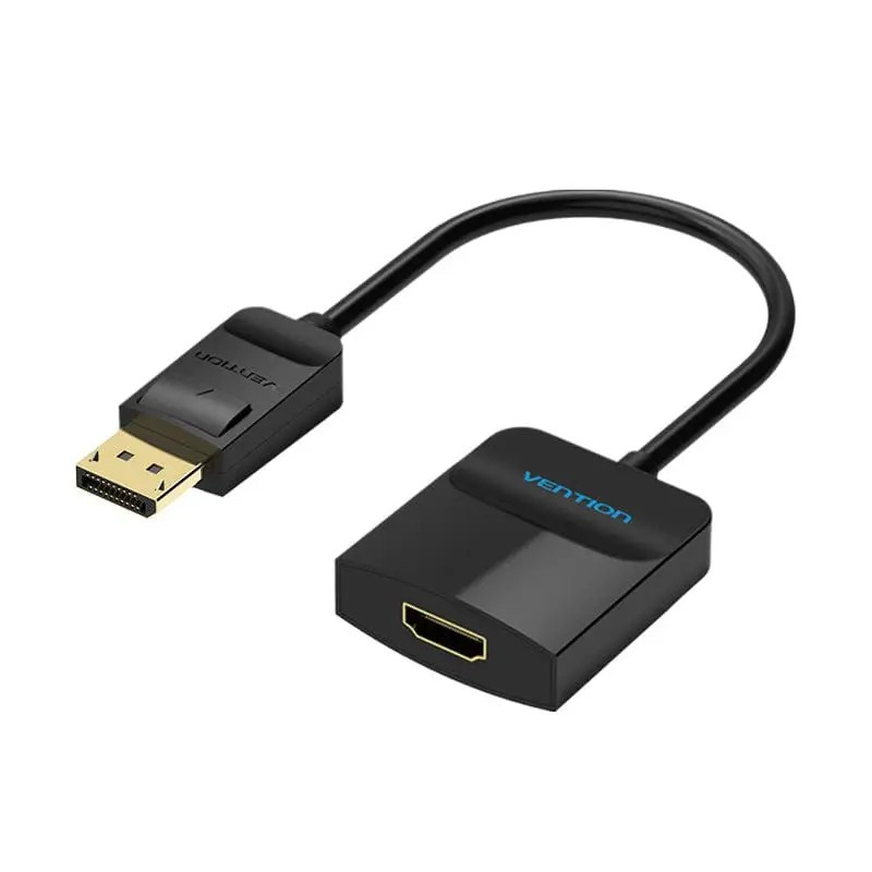 Адаптер и переходник Vention DisplayPort - HDMI 0.2m (HBGBB)