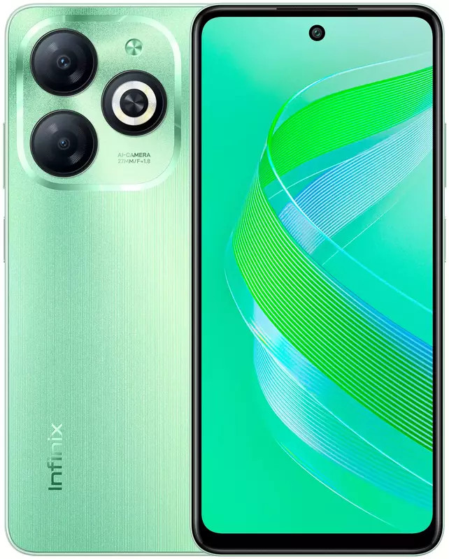 Смартфон Infinix Smart 8 3/64GB Crystal Green