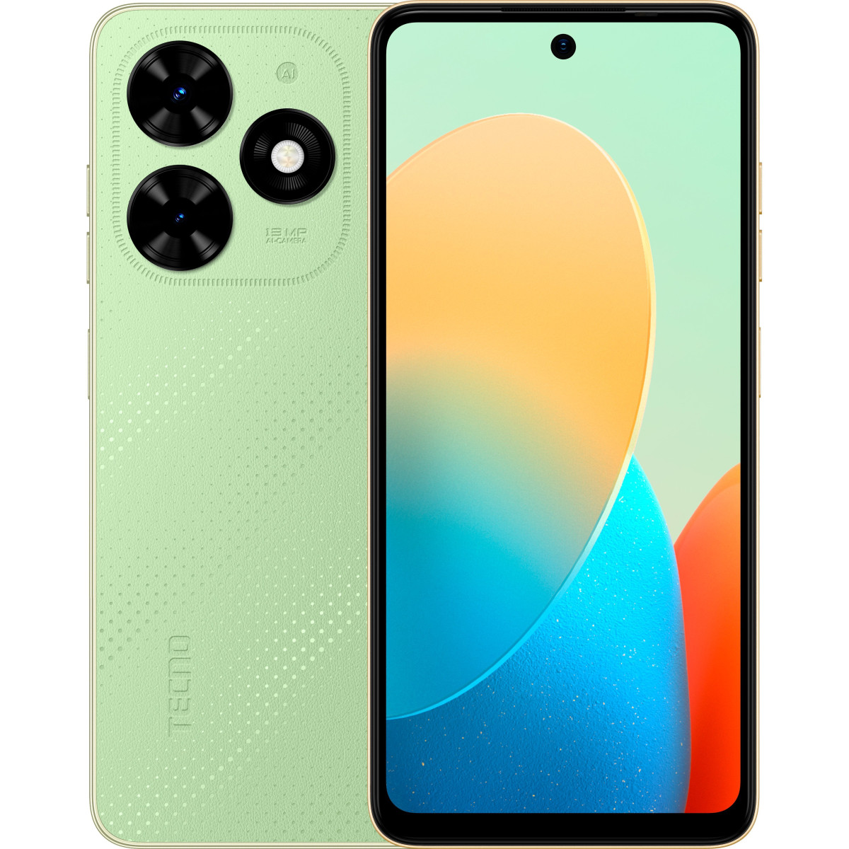 Смартфон Tecno Spark Go 2024 (BG6) 4/64GB Magic Skin Green (4894947010583)